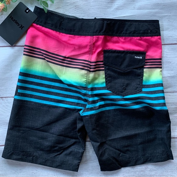 HURLEY size 6 swim shorts boardshorts  boys - Picture 6 of 9